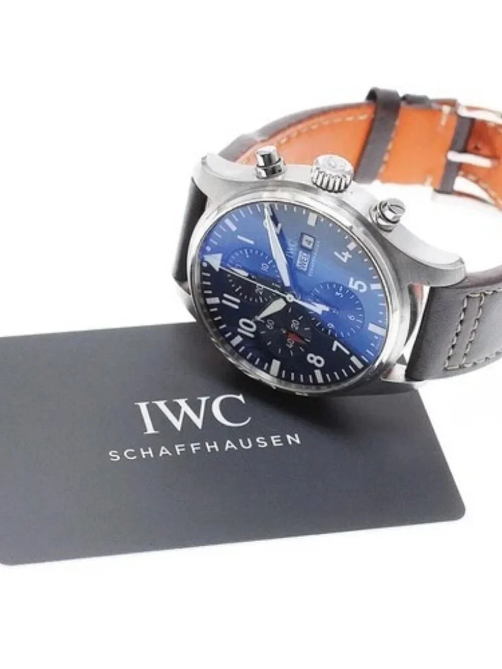 IWC SCHAFFHAUSEN Pilot's Watch Petite Prince IW377714 Automatic Men's_965556